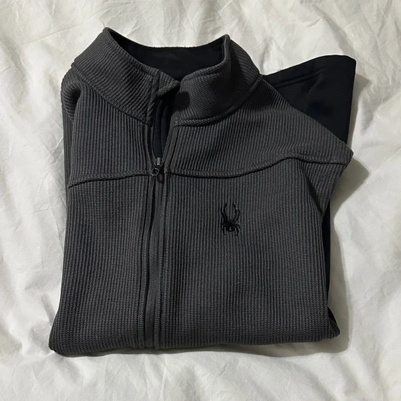 Spyder Men's Charcoal and Black Vest XXL - Picture 3 of 3